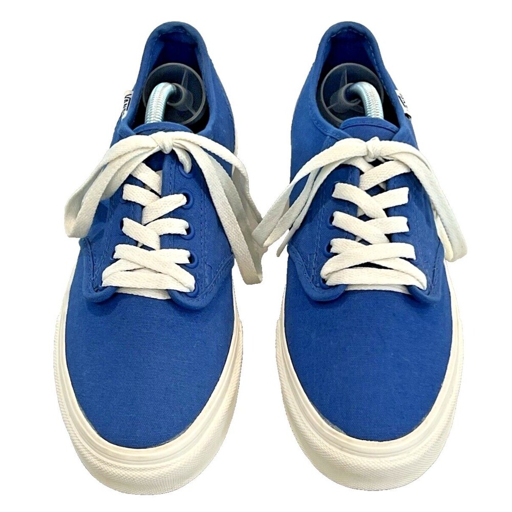 Vans Camden Stripe Eventide Sneaker Women's Size 8.5  Blue EUC